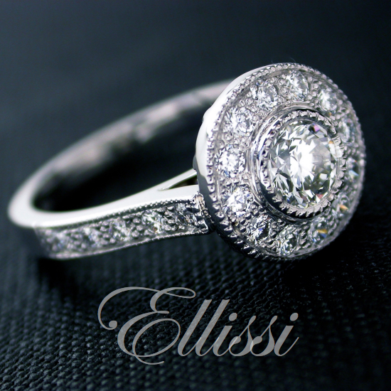 Halo Diamond Ring